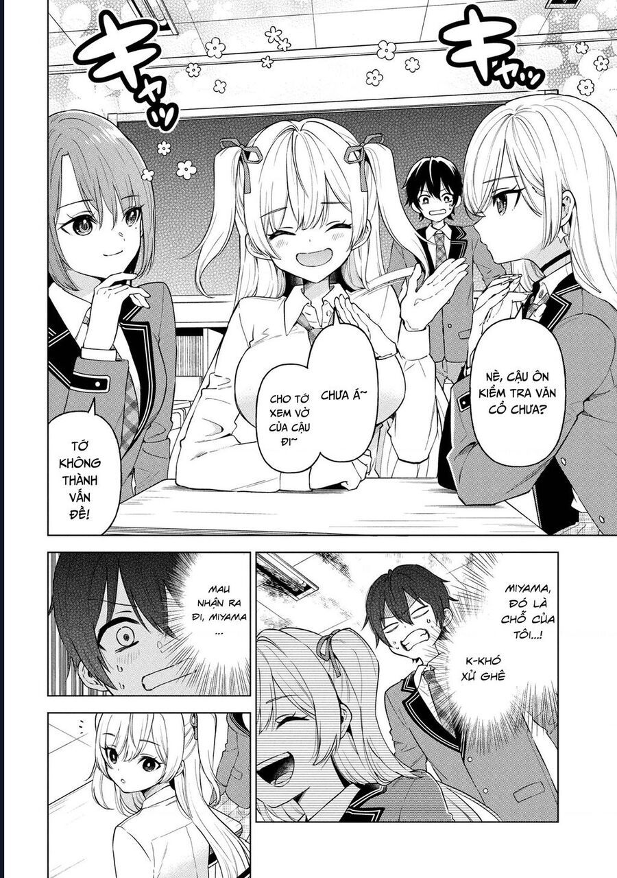 Inkya No Ore Ga Sekigae De S-Kyuu Bishoujo Ni Kakomaretara Himitsu No Kankei Ga Hajimatta - chap4 - Trang 22